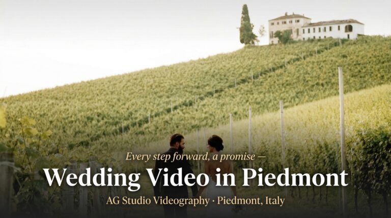 wedding video piedmont countryside