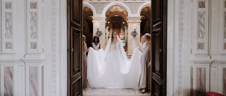 wedding video on lake como