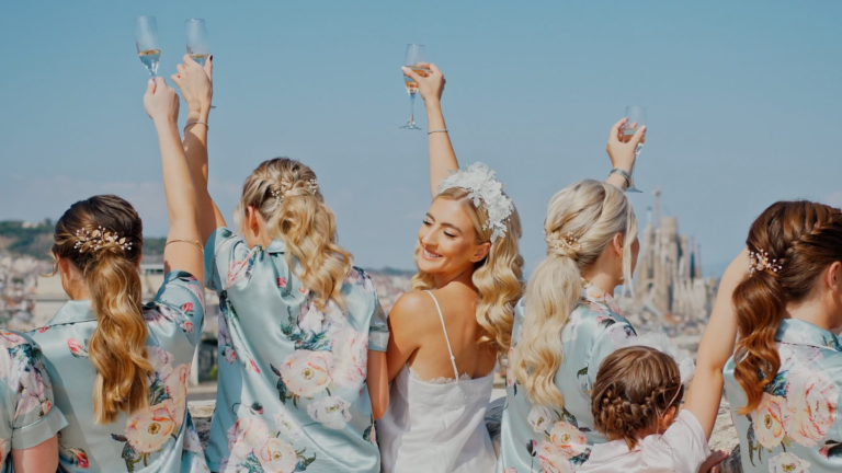 wedding video at Castillo de Sant Marçal