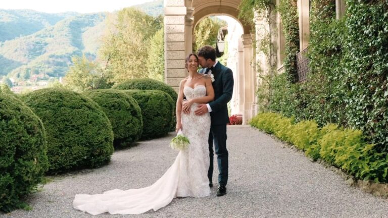 wedding video lake como villa erba