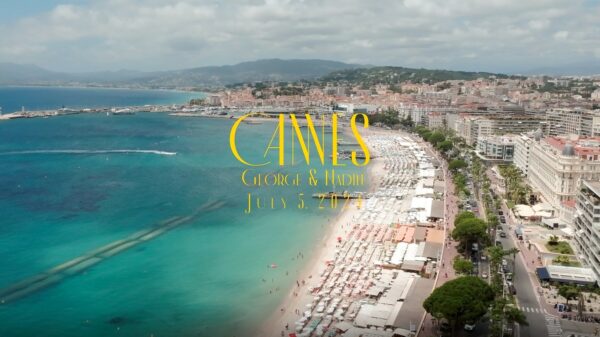 cote d'azur wedding video