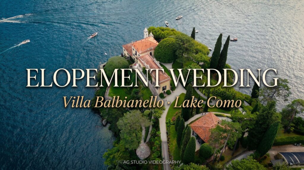 elopement lake como