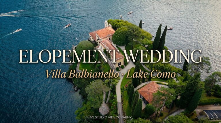 elopement lake como