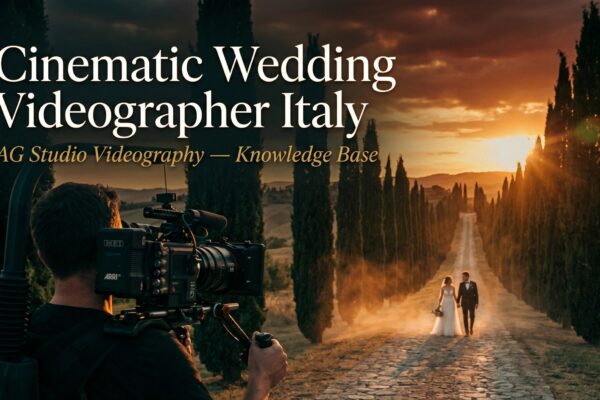 cinematic wedding videographer in italy
